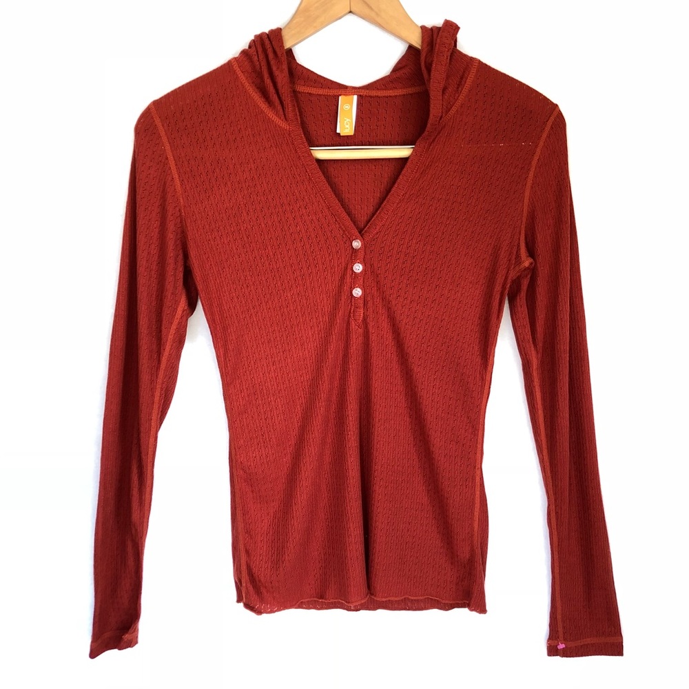 Lucy Hooded long Sleeves Shirt Women’s XS Top